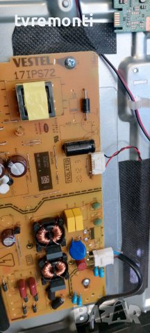 POWER BOARD ,17IPS72, for 43inc for TELEFUNKEN D43V900M4CWH дисплей VES430QNZL-N4-Z01, снимка 2 - Части и Платки - 40542854