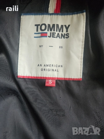 Дълго яке Tommy jeans, снимка 3 - Якета - 52501497