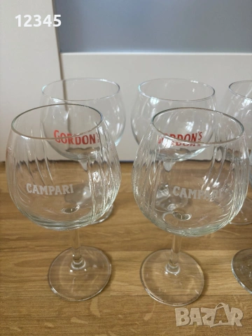 Продавам високи чаши за вино / шампанско / джин и коктейли , снимка 6 - Чаши - 53227863
