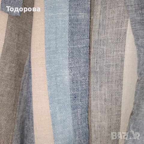 Нови сако и панталон лен L, снимка 3 - Костюми - 51695801