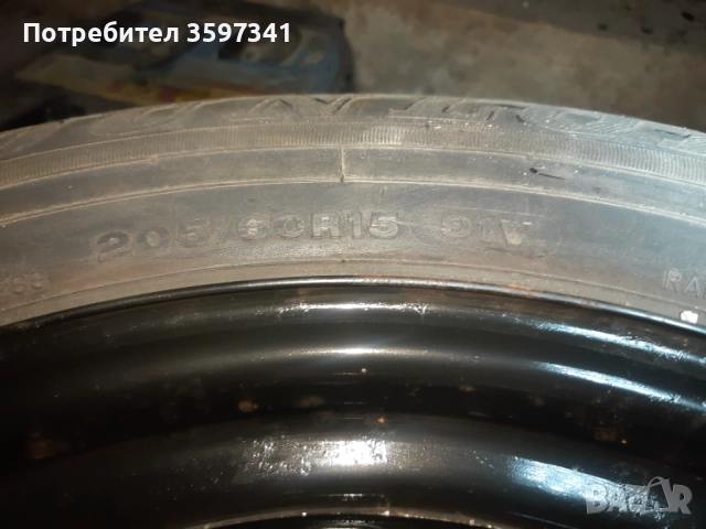 Пасат 1998-9 3 джанти с една гума, снимка 6 - Гуми и джанти - 52042269