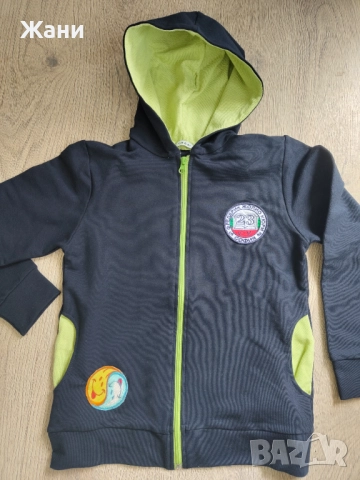 Тъмносин суитшърт за училище 23 СУ , снимка 3 - Детски анцузи и суичери - 51706844