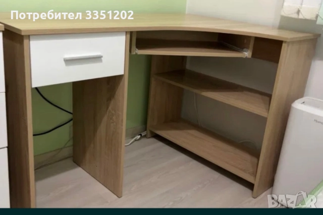 Мебели (Тоалетка, нощни шкафчета, скрин и бюро, снимка 2 - Бюра - 52889363