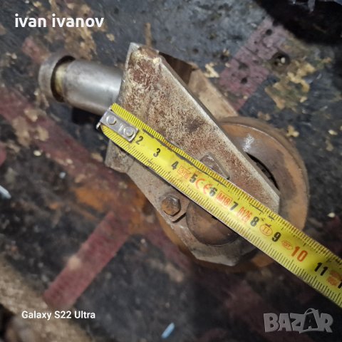 Масивна Ролка с 2 Лагера, снимка 5 - Други машини и части - 44105881