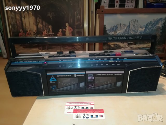 ⭐️SAMSUNG W-29 РАДИО И КАСЕТА 0210221402L, снимка 4 - Радиокасетофони, транзистори - 38191120