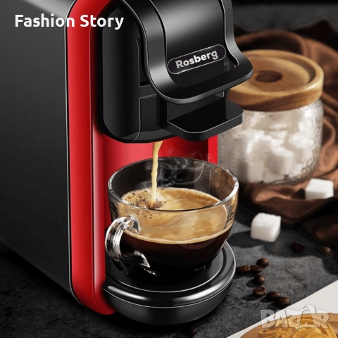 Иновативна кафемашина 5в1, снимка 7 - Кафемашини - 52216539