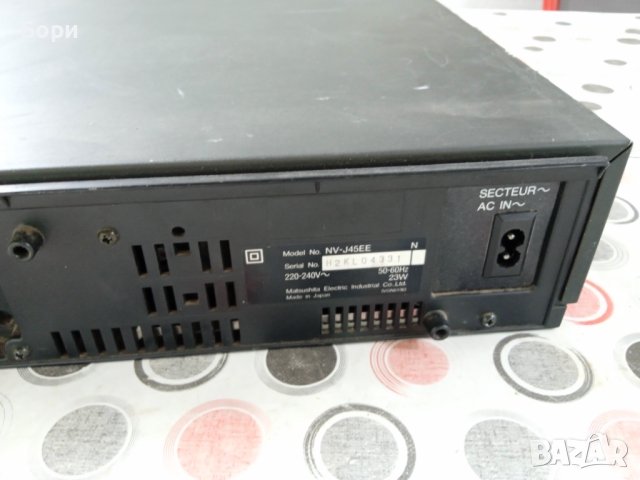 Panasonic NV-J45 HQ VHS VCR записващо видео, снимка 12 - Плейъри, домашно кино, прожектори - 37792719