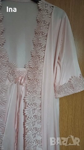 Нов сатенен комплект L/XL, снимка 7 - Пижами - 52543869