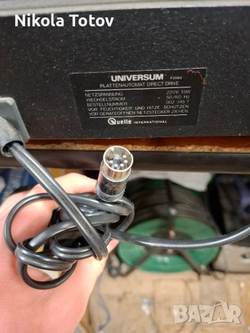 Продава се грамофон Univesum-6000. , снимка 9 - Грамофони - 53407751
