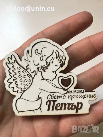 Подаръчета за кръщене - ангелчета, снимка 12 - Декорация за дома - 46705908