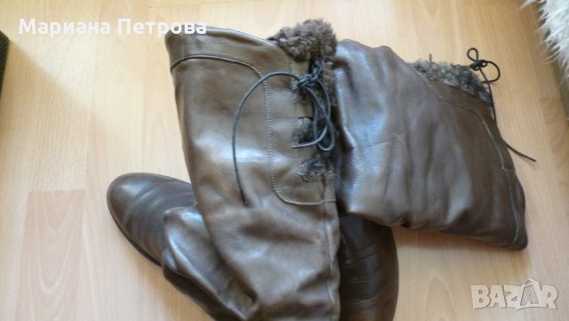 Дамски италиански ботуши - №39, снимка 2 - Дамски ботуши - 34816909