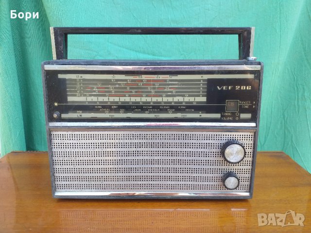 Радио VEF 206 АПП-II в Радиокасетофони, транзистори в гр. Враца -  ID28648074 — Bazar.bg