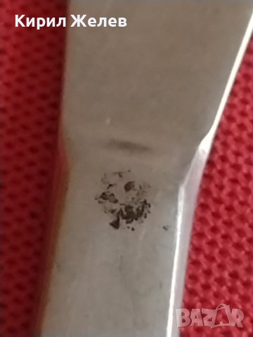 Стар нож от соца красива орнаментика перфектно състояние за КОЛЕКЦИЯ ДЕКОРАЦИЯ БИТОВ КЪТ 35287, снимка 6 - Други ценни предмети - 43817604