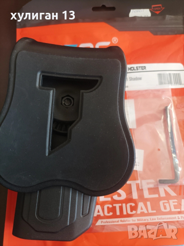 продавам ПВЦ кобур / холстер за пистолет ЧЗ / CZ SP-01 Shadow кал. 9х19, снимка 4 - Оборудване и аксесоари за оръжия - 53106149