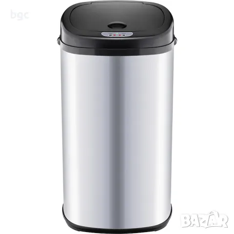  Кош за боклук със сензор Lamart, Инокс, 42л - 24 месеца гаранция, снимка 4 - Друга електроника - 49667103