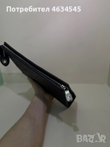Louis Vuitton Мъжки Clutch - ОТЛИЧНО състояни, снимка 8 - Чанти - 52523564