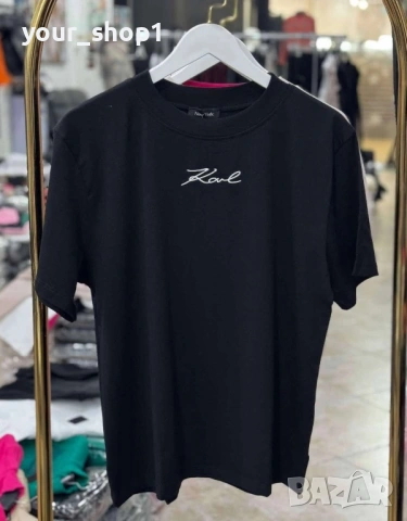 Karl Lagerfeld дамска тениска , снимка 7 - Тениски - 53606427