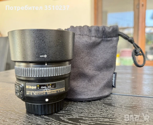 Обектив Nikon AF-S 50mm f/1.8G