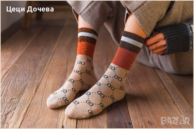 Дамски красиви чорапи , снимка 4 - Дамски чорапи - 42643096