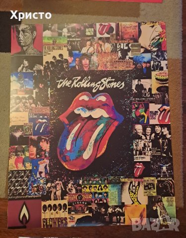 плакати постери Ролинг Стоунс Rolling Stones големи, уникални, снимка 2 - Декорация за дома - 38947016