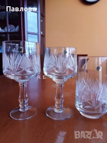 Кристални чаши серия,, Моника " на,, Кварц" Сливен, снимка 2 - Чаши - 48171850