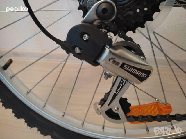 Продавам колела внос от Германия  юношески мтв велосипед BACHINI SPEED 24 цола, снимка 16 - Велосипеди - 52456173