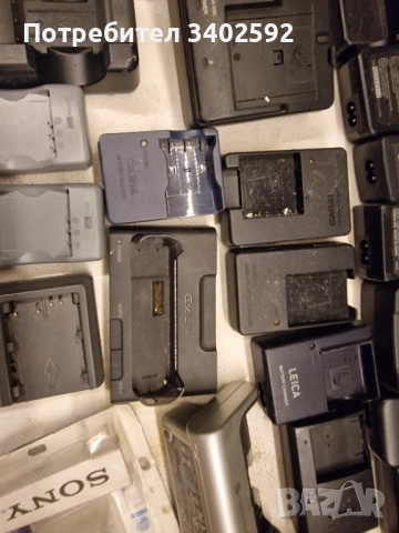 Зарядни за цифрови камери и фотоапарати-canon ,sony,samsung ,leica и други, снимка 9 - Друга електроника - 52564823