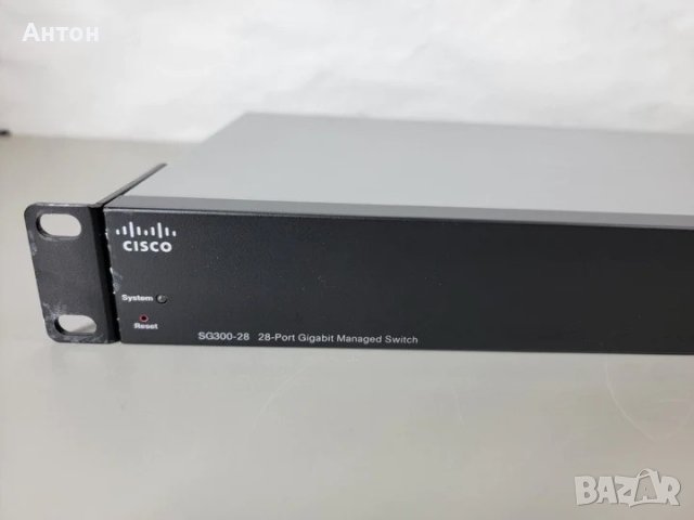 Cisco SG 300-28 28-Port Gigabit Managed Switch, снимка 3 - Суичове - 43894918