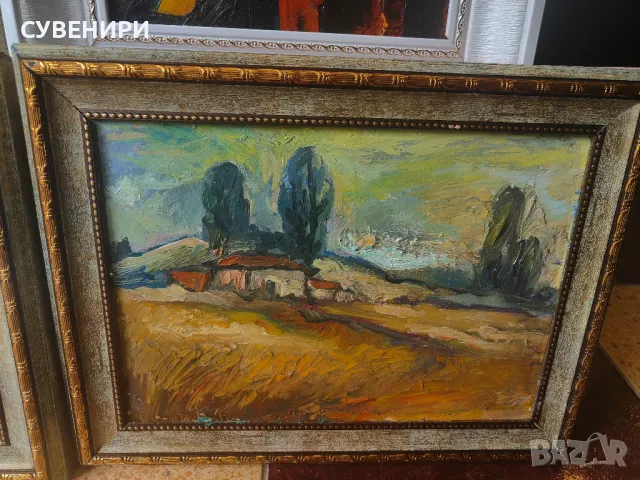 Картина рисувана с маслени бои 