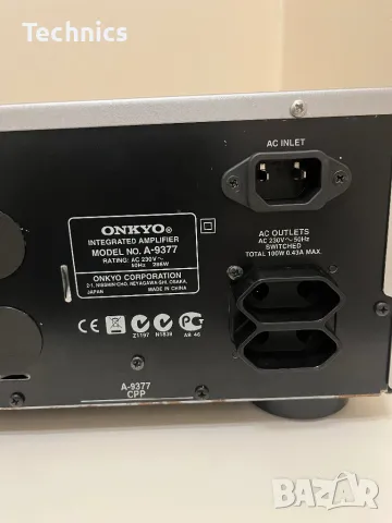 Onkyo A-9377 услувател, снимка 6 - Ресийвъри, усилватели, смесителни пултове - 48633284