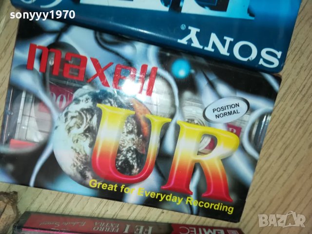 NEW TAPE TDK SONY EMTEC RAKS MAXELL-15ЛВ ЗА 1БР 1401251545, снимка 11 - Аудио касети - 48678899