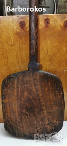 Стара дървена лопата за хляб, снимка 4 - Антикварни и старинни предмети - 51237974