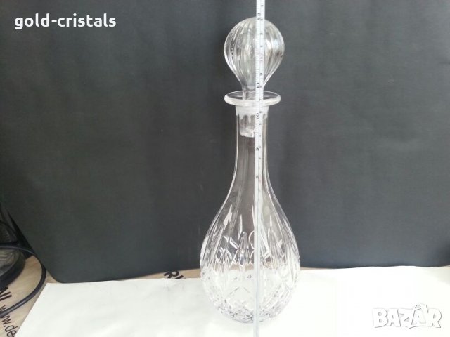 Кристална гарафа, снимка 2 - Антикварни и старинни предмети - 26676458