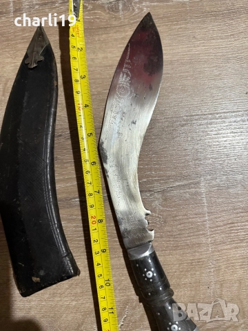 Индийски нож КУКРИ, снимка 12 - Ножове - 52861438