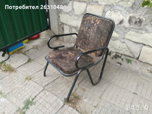 метален стол, снимка 4 - Столове - 38373871