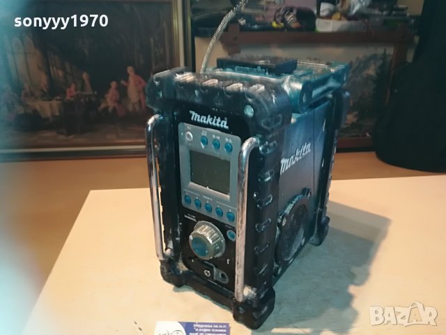 makita-строително радио-внос англия 0706211007, снимка 4 - Други инструменти - 33129102