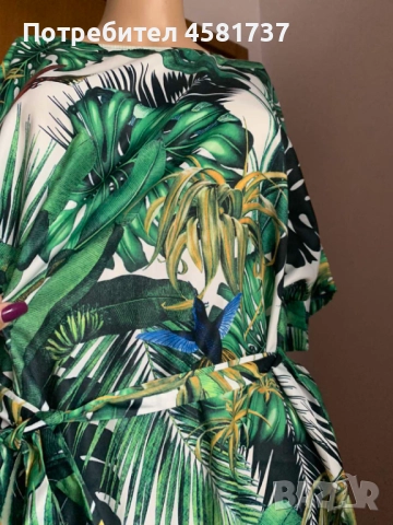 Плажна туника с красив десен I say, снимка 3 - Туники - 51667059