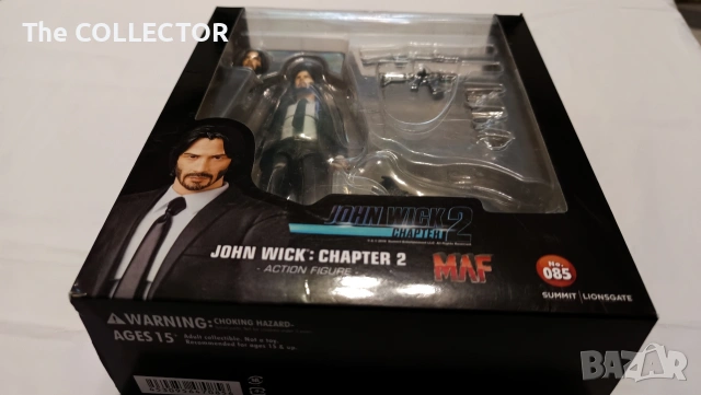 Колекционерска фигурка John Wick – Chapter 2 (Keanu Reeves), снимка 4 - Фигурки - 53193219