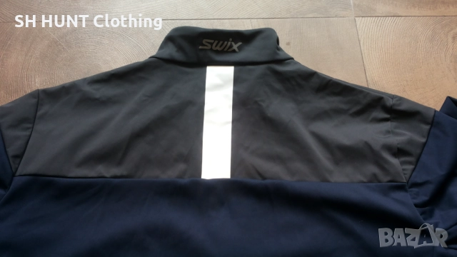 SWIX CROSS JACKET M's Dark Navy Размер 3XL мъжка еластична горница 2-55, снимка 15 - Якета - 52727774