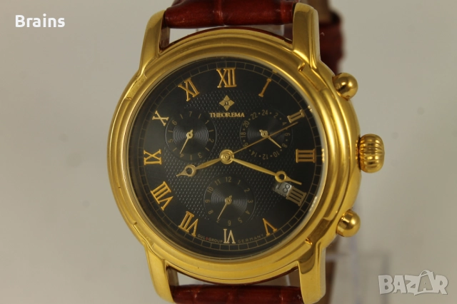 THEOREMA T21762 Немски Ръчен Часовник Автоматик НОВ, снимка 3 - Мъжки - 52875808