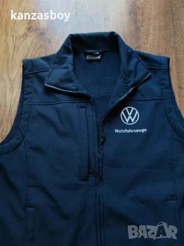 volkswagen - softshell мъжки елек - размер 50/M КАТО НОВ, снимка 8 - Якета - 50072634