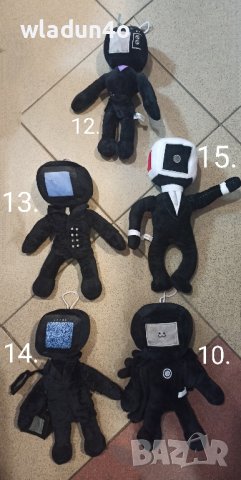  Skibidi Toilet / Скибиди Тойлет герои-6,50е, снимка 7 - Плюшени играчки - 42563277