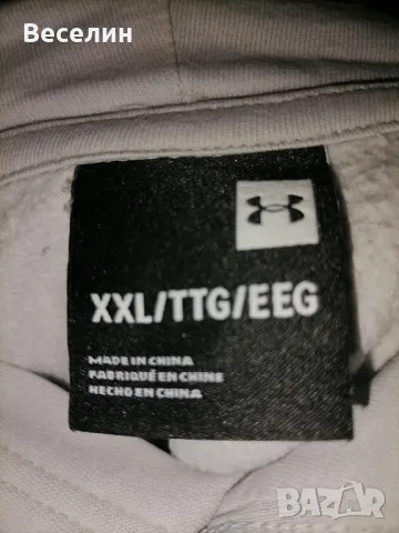 Суичър, худи Under Armour, XXL , снимка 3 - Спортни дрехи, екипи - 47385278
