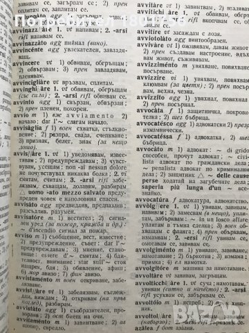 Италианско-български речник / Dizionario italiano-bulgaro , снимка 3 - Чуждоезиково обучение, речници - 28668997