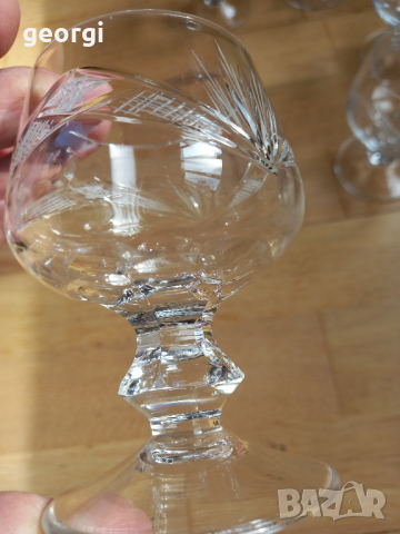 кристални чаши за коняк Бг оловен кристал Рамона, снимка 7 - Чаши - 44874030