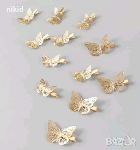 пеперуда пеперуди фиба фиби шнола нежна за коса, снимка 4 - Аксесоари за коса - 14596385