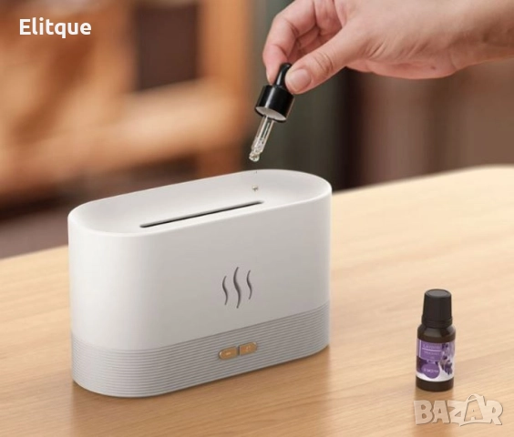 Компактен ултразвуков арома дифузер с вградени LED светлини. , снимка 4 - Лед осветление - 52820974