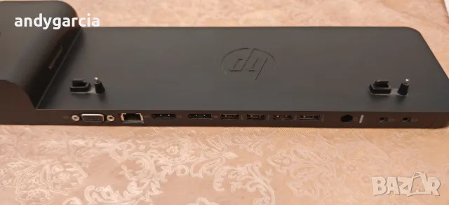 HP 2013 UltraSlim Docking Station D9Y19AV HSTNN-IX10 + 65W AC Adapter докинг станция + зарядно, снимка 4 - Захранвания и кутии - 49596331