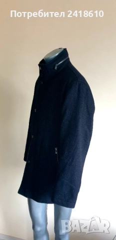 Hugo Boss Wool Mens Coat H - Camron - 234 Size 48 - M НОВО! ОРИГИНАЛ! Мъжко Зимно Вълнено Палто!, снимка 12 - Палта - 52433912