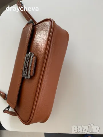 Дамска кожена чанта естествена кожа, снимка 4 - Чанти - 48220318